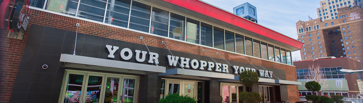 BK Whopper Bar - Outside view